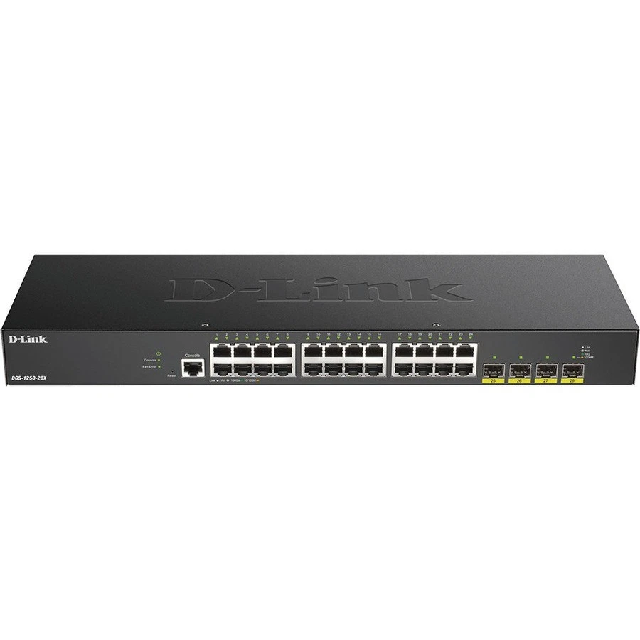 D-Link 28-Port 10-Gigabit Smart Managed Switch - 28 Ports - Manageable - 3 Layer - Image 4 of 4