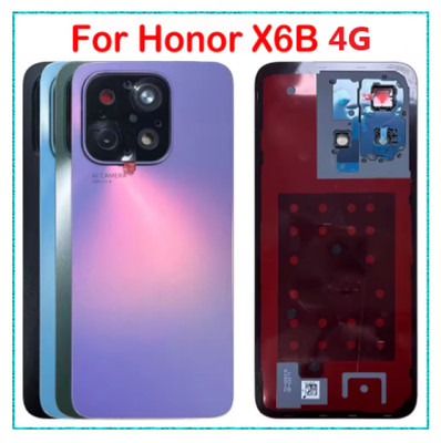 For Honor X6b 4G JDY-LX1 LX2 Battery Cover Rear Door Housing Case Replacement