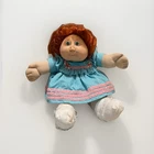 RARE VTG 1980s Cabbage Patch  RED CORN SILK HAIR Blue Eyes Teeth DIMPLES HM6