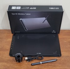 XPPen Star 05 Wireless Graphics Drawing Tablet USB Or Wireless Power