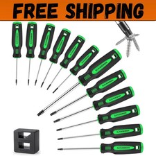 13 Pieces Magnetic Torx Screwdriver Set T5 To T40 Star Screwdrivers 13 Pieces Magnetic Torx Screwdriver Set T5 To T40 Star Screwdrivers