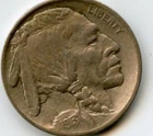 1913 Buffalo Nickel, Variety 1 on a mound