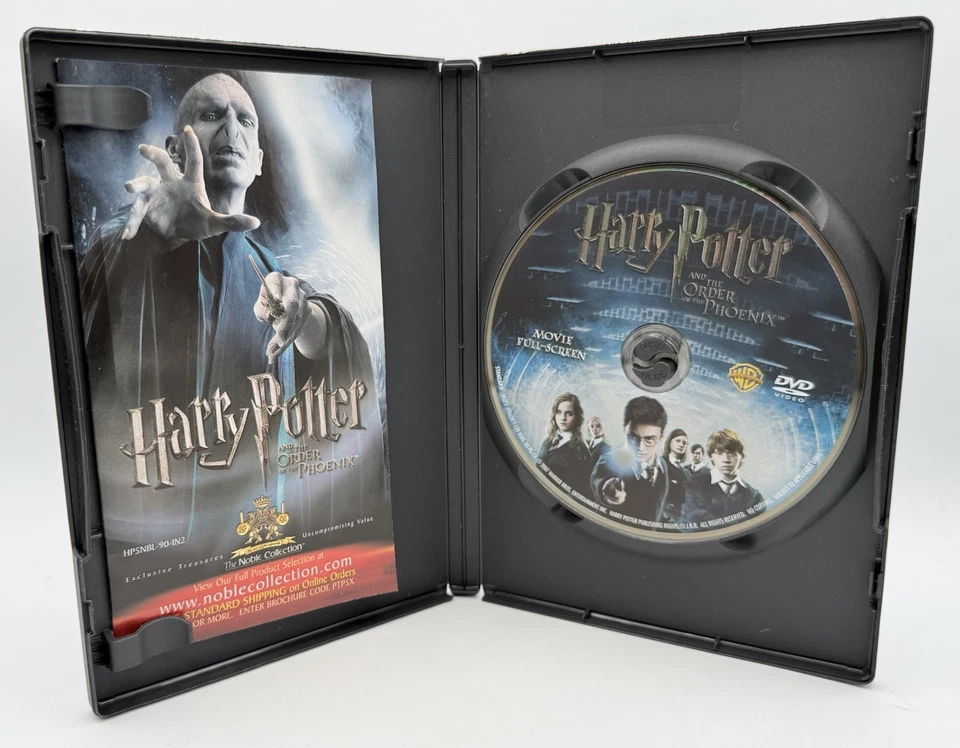Harry Potter and the Order of the Phoenix DVD Fullscreen Daniel Radcliffe 2007 - Image 3 of 3
