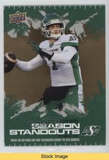2025 Upper Deck CFL Season Standouts Gold Trevor Harris #96 READ 1es