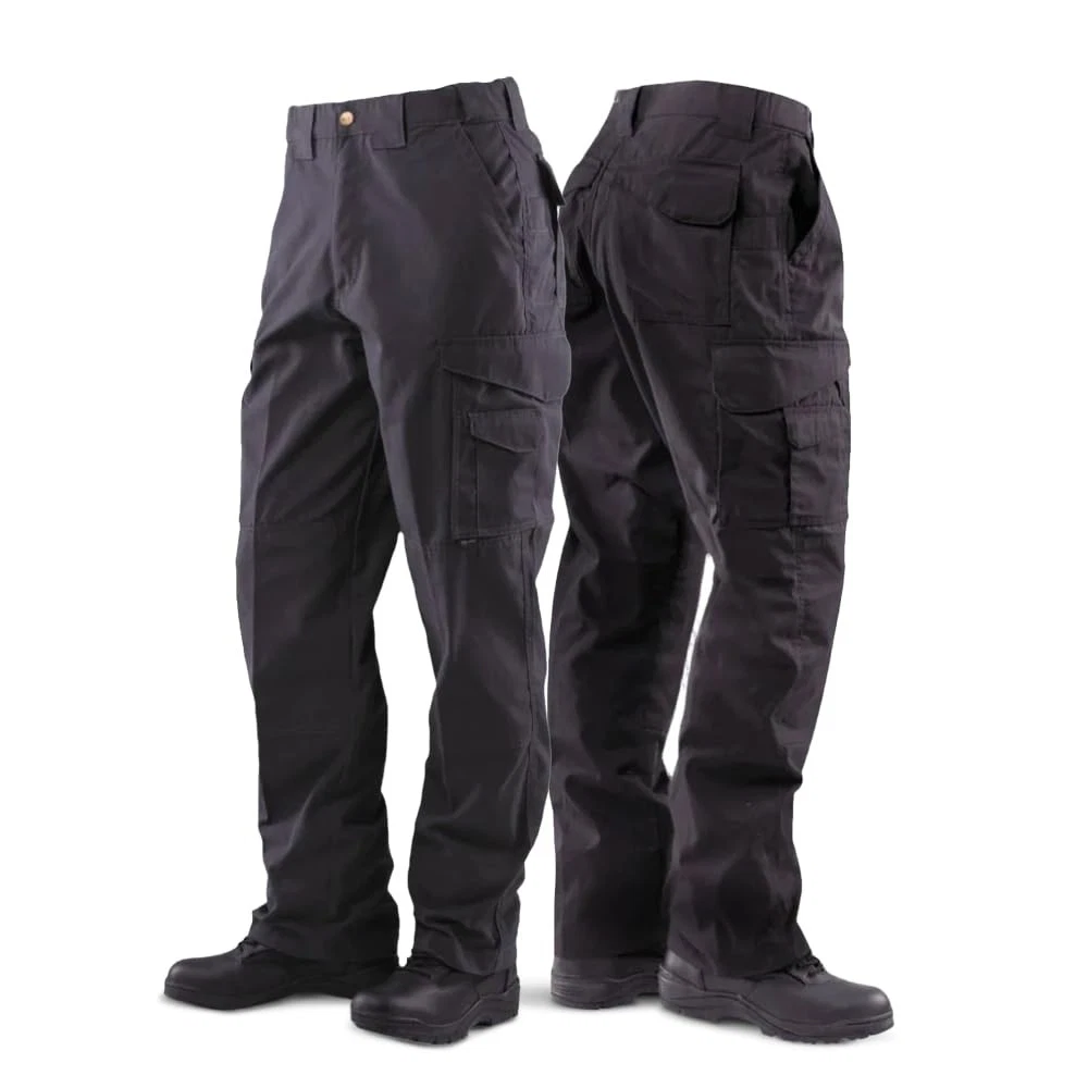 Tru-Spec 24-7 Tactical Pants Men's 38x34 Black Ripstop Cargo Work SEE DESCRIPTIO