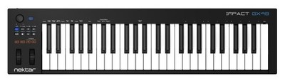 Nektar Impact GX49 USB MIDI Keyboard Controller DAW Integration MMC Bitwig Track