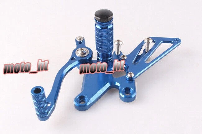 Алюминиевые ножные колышки задний комплект задние фонари для Kawasaki Ninja 250R 250 2008-2012 2009 - Изображение 2 из 4