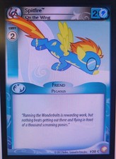 My Little Pony Equestrian Odyssey Spitfire On The Wing 20 - C -x3 MLP CCG