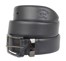 PAUL & SHARK YACHTING cintura uomo pelle belt misura 105 40" blu navy navy