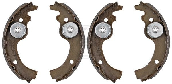 A.B.S. 8005 Bremsbacken Satz Handbremsbacken Vorne Hinten FüR Autobianchi Passe-image