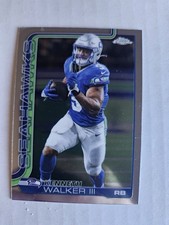 2025 Topps Chrome Kenneth Walker III #276 Seattle Seahawks Football Base