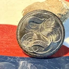 Dug Civil War 💥 🇺🇸 💣 Confederate Manuscript I Button PH LA