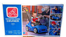 Step2 Whisper Ride Cruiser Push Toy Car Blue.