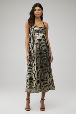 Rue Stiic Tara Maxi Dress XS Anthracite Long Elegant Sleeveless Evening Gown