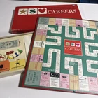 Vintage 1965 Careers Board Game Parker Brothers - 100% Complete - Great Shape