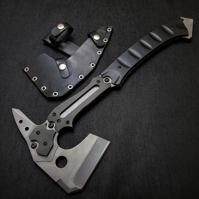 Resident Evil Requiem Upgraded Axe of Leon Kennedy / Leather Sheath | RE9 Full T