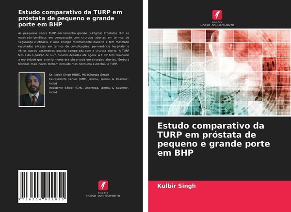 Estudo Comparativo Da Turp Em PróStata De Pequeno E Grande Porte Em BHP Kulbir S-image