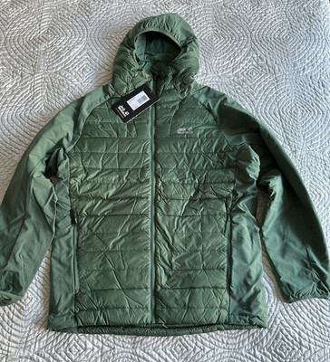 Jack Wolfskin Men's JWP  Hybrid Down Jacket Men s  Sage Color Large