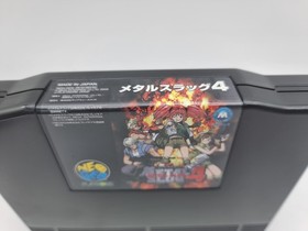 Metal Slug 4 Neo Geo AES Japan Used Original