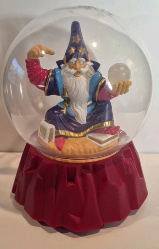 Ask Zandar Crystal Ball Fortune Teller Wizard 1992 Milton Bradley Tested Vintage