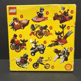 LEGO vintage Shell promo set NISB 2538 Fright Knights fire cart  new in box