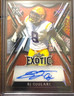 2023 Leaf Exotic Rookie Football BJ OJULARI #1/3 Auto Rookie Card #BA-BJO