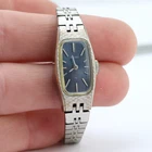 Working Vintage Mechanical Wind Seiko Blue Dial Womens Watch 1520-3629