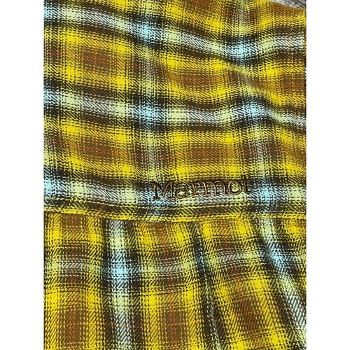 Marmot Men's Long Sleeve Button Down Yellow XXL - Picture 5 of 7