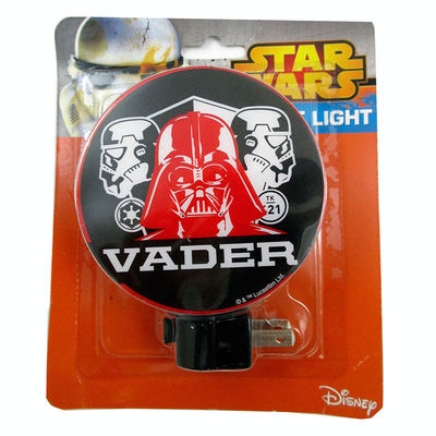 Night Light Plug-in Rotary Shade Star Wars Beep Darth Vader Girl