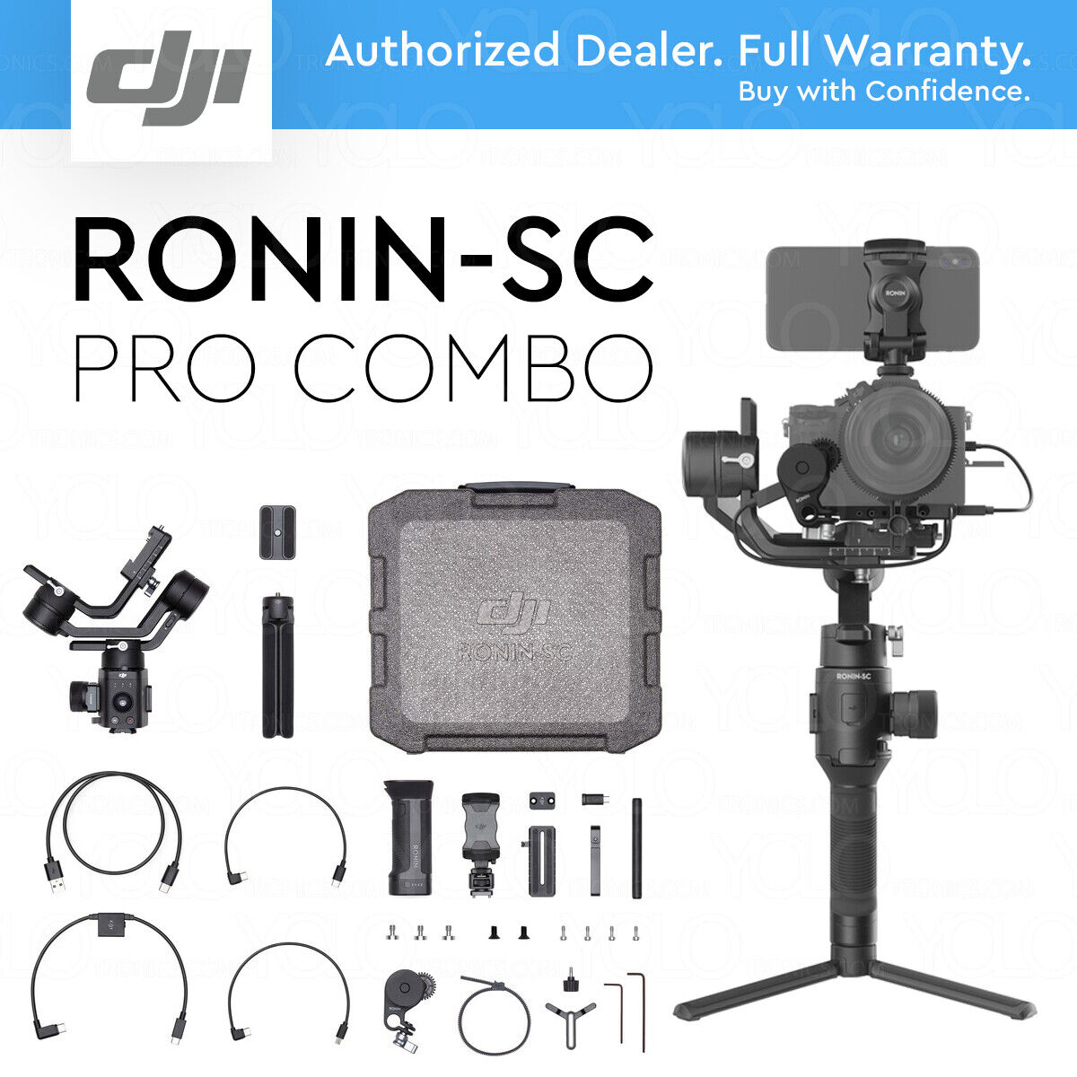 DJI RONIN-SC PRO COMBO KIT Gimbal Stabilizer