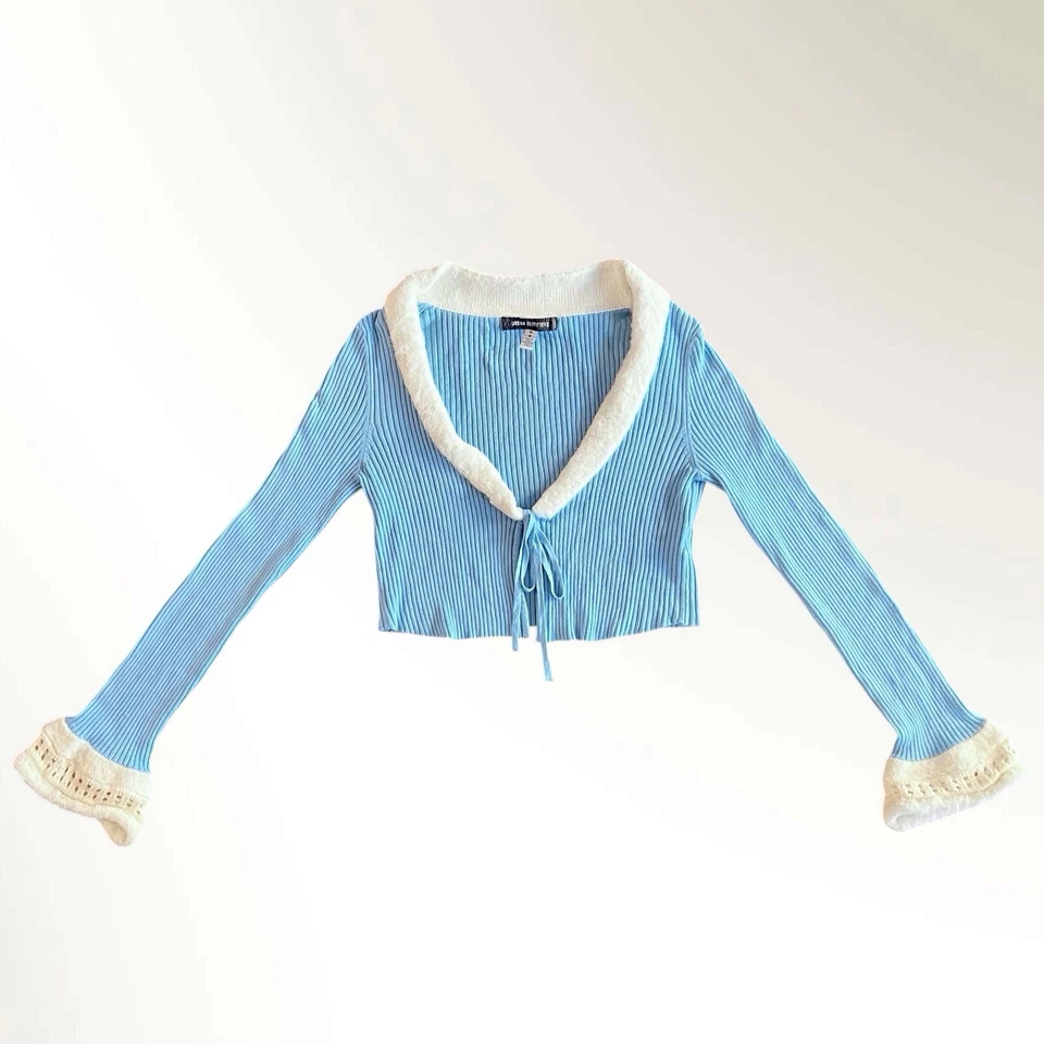 Cárdigan mediano Urban Outfitters Rosie imitación piel Foto 3 de 4