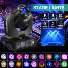 7R 230W Zoom Stage Lighting Moving Head Beam Sharpy DMX Strobe Club Disco Light