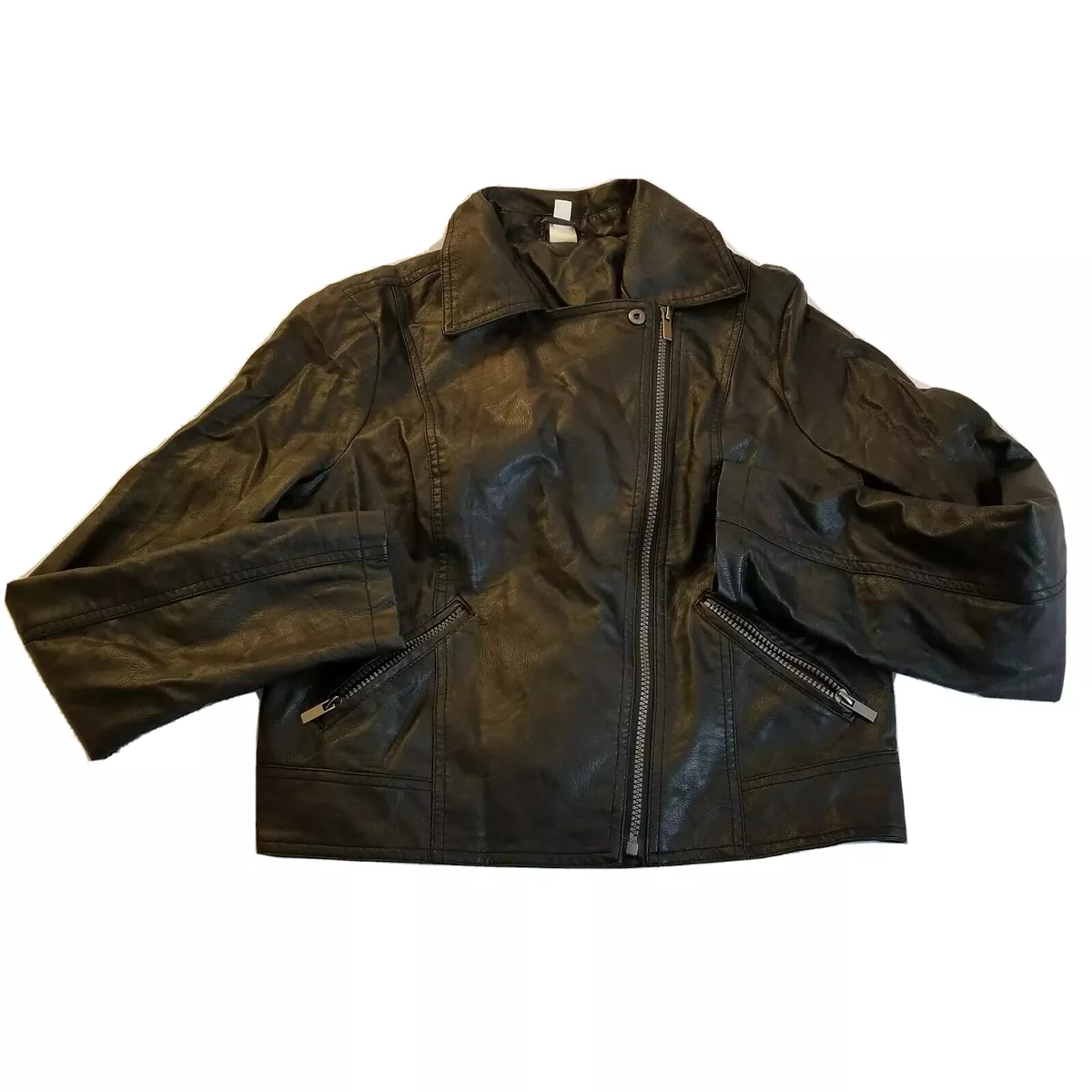 Bongo faux leather best sale jacket