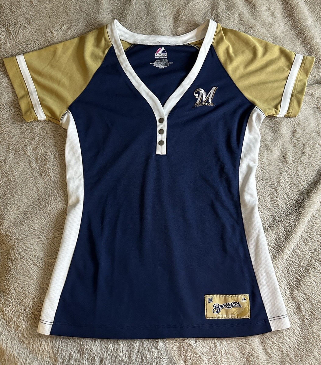 Baseball Jersey Womens Brewers Shirts Milwaukee Brewers Wisconsin