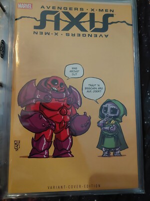 Marvel Comic Sammlung Axis Nr.1 Variantcover Limitiert Auf 444 Stück ...