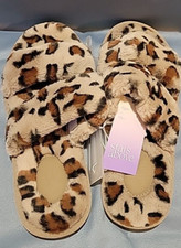 Women's Royal Leopard Slide Slippers - Stars Above Brown size 11