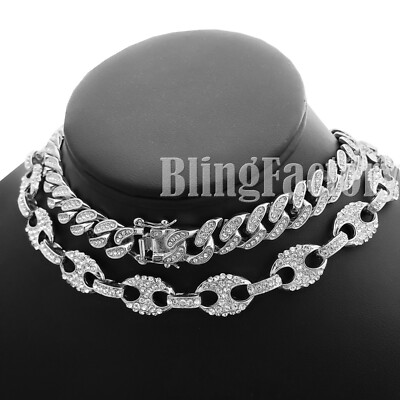 Silver Plated Alloy Cubic Zirconia 18
