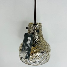 Jeweled Golden Bronze Mini Pendant 