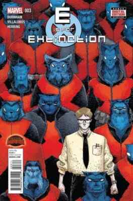 E IS FOR EXTINCTION #3 MARVEL COMICS OCTOBER 2015 NM (9.4)