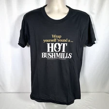 Vintage 80s Wrap Yourself Around a Hot Bushmills Whiskey Screen Stars L Shirt