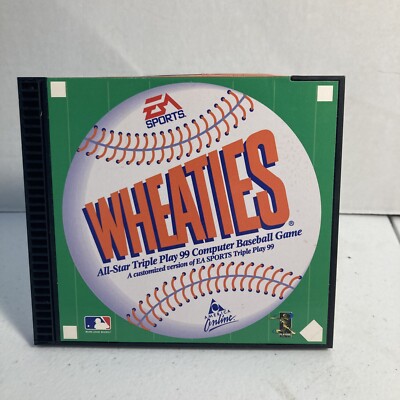 WHEATIES EA SPORTS All Star Triple Play 1999 Computer Basebal Game