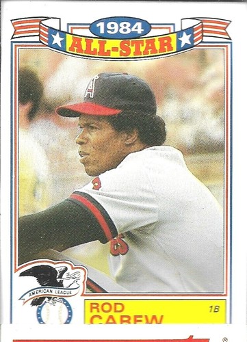 Rod Carew #13 — 1985 Topps All Star Glossy Set of 22 baseball card