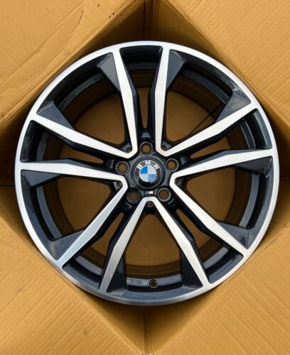 Genuine BMW X1 F48 X2 F39 19-inch double-spoke M715 alloy rim 8008616 8.0J ET47 - Picture 1 of 5