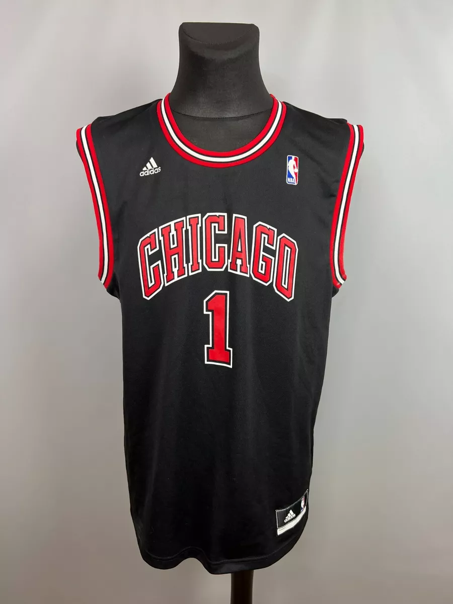 New Mint ADIDAS DERRICK ROSE CHICAGO LOS BULLS JERSEY Small Swingman #1  33”x21”