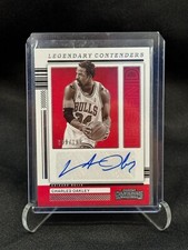 2021 PANINI CONTENDERS LEGENDARY CHARLES OAKLEY AUTO #/199 AUTO SIGNATURES