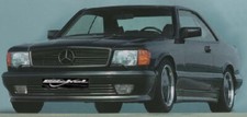 Mercedes Benz AMG Look Bausatz Sto&szlig;stangen, Schweller f&uuml;r SEC W126 1981&ndash;1985