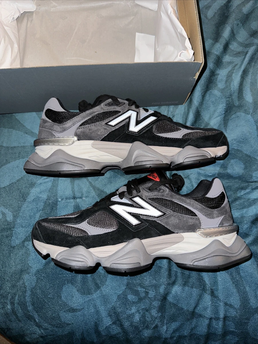 New Balance 9060 Black Castlerock Grey U9060BLK Mens Sizes 12.5