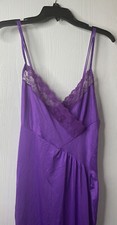 Women  s Purple Long Night Gown Size Small