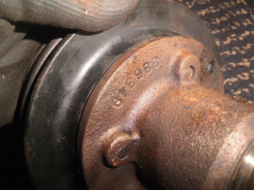 1967 ? oldsmobile 330 harmonic balancer 386349 - Picture 3 of 4