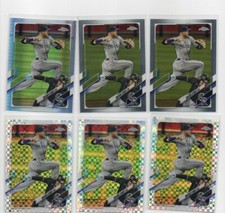 TREVOR STORY  ROCKIES X-FRACTOR PRISM REFRACTOR 6X LOT 2021 TOPPS CHROME 